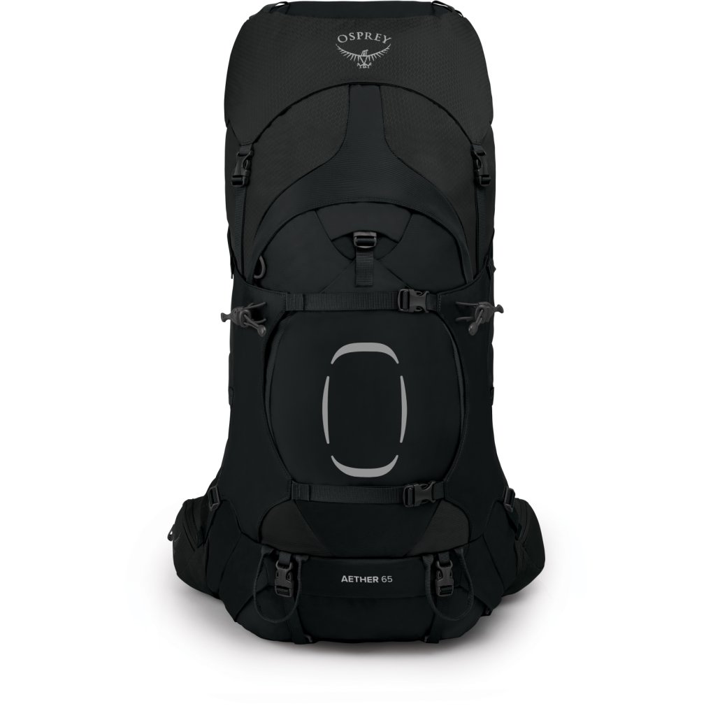 Osprey Aether 65 Men's Trekking Backpack - S/M - Black
