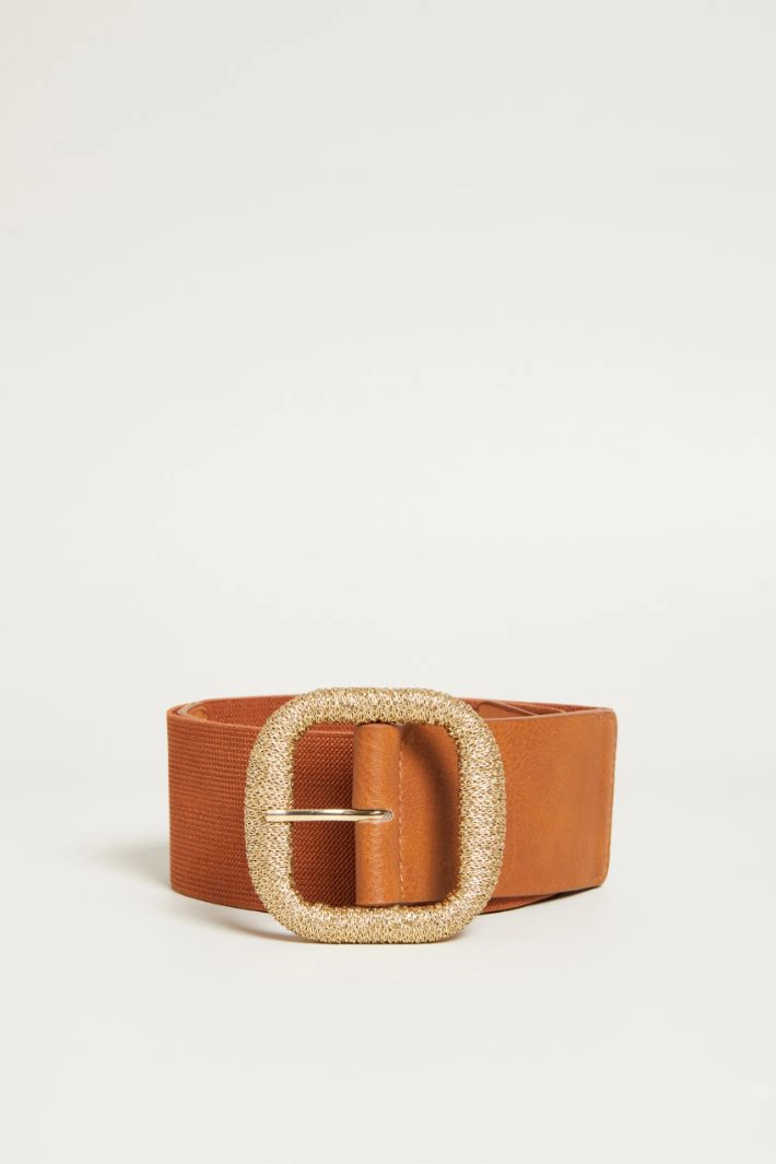 Elastic belt - BROWN