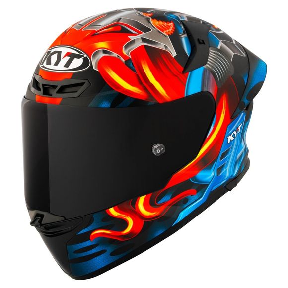Casque intégral KYT TT-REVO MAGNET - Bleu / NoirRef : KYT0166