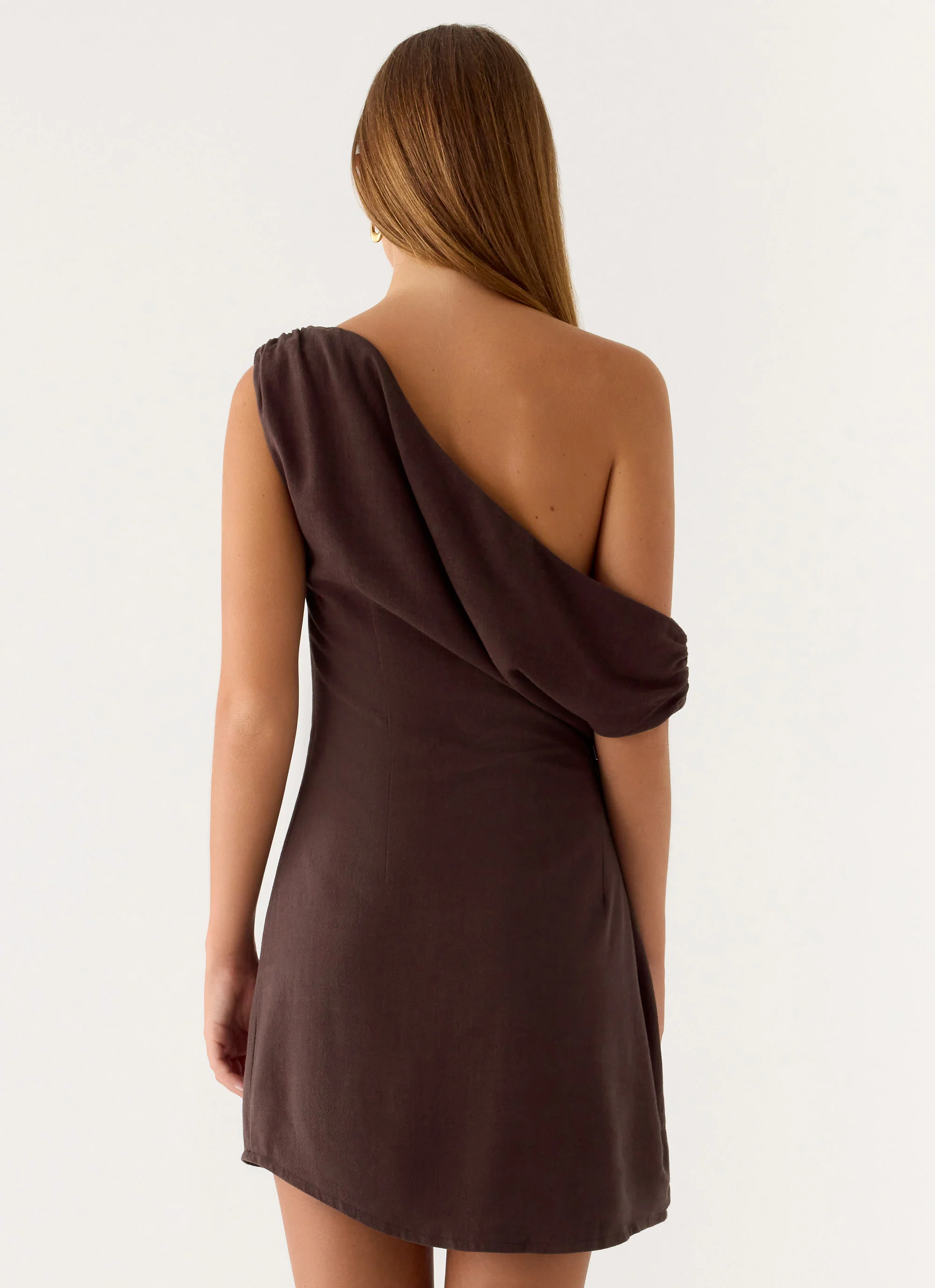 Mischa Mini Dress - Chocolate Drizzle