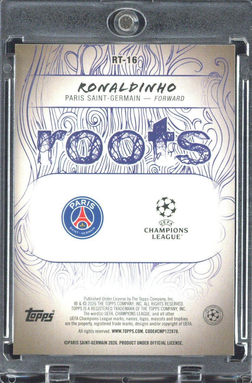 2026 Topps UCC Ronaldinho Roots /99