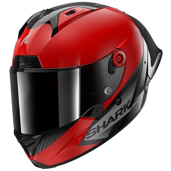 Shark Aeron- GP - Carbon / Rouge full headsetRef: Sh1725-Ccra