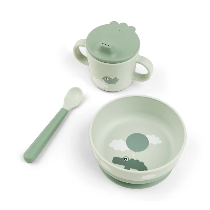 Foodie first meal set w/suction