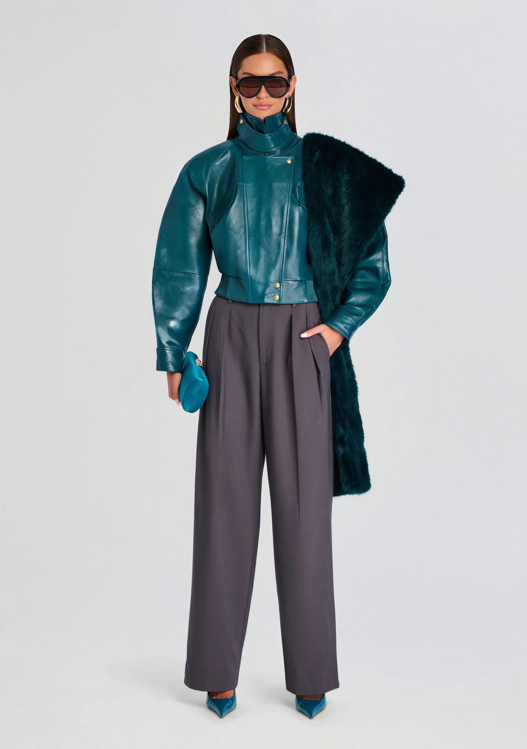 Duchess Faux Fur Stole