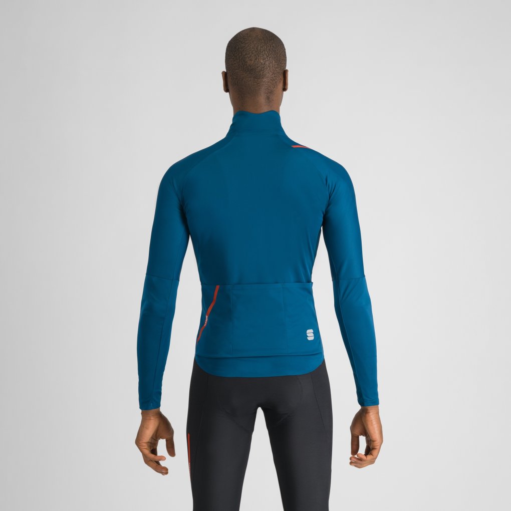 Sportful Fiandre Pro 2 Jacket Long Sleeves Men - 415 Teal Blu