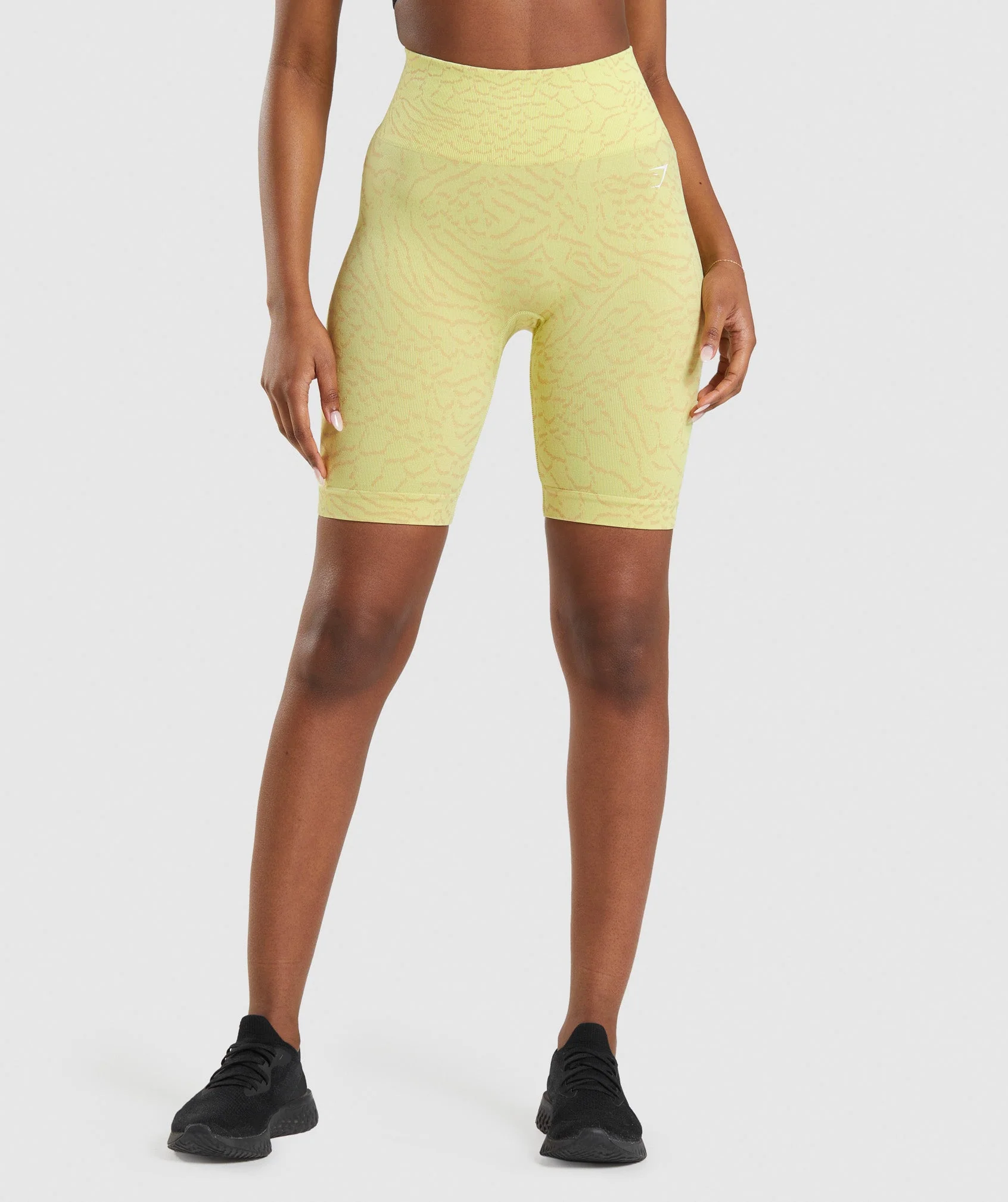 Adapt Animal Seamless Cycling Shorts Firefly Yellow