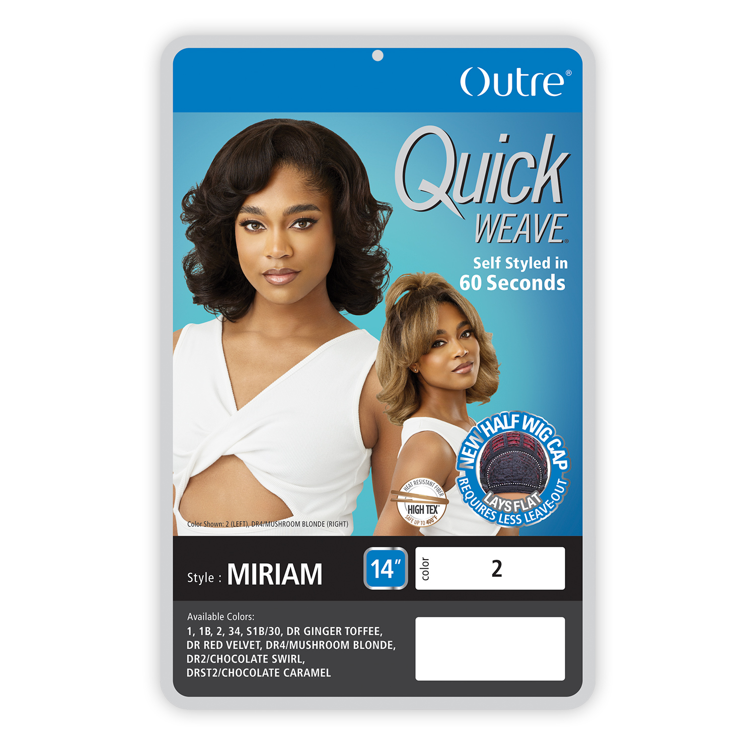 Outre Half Wig Quick Weave Miriam