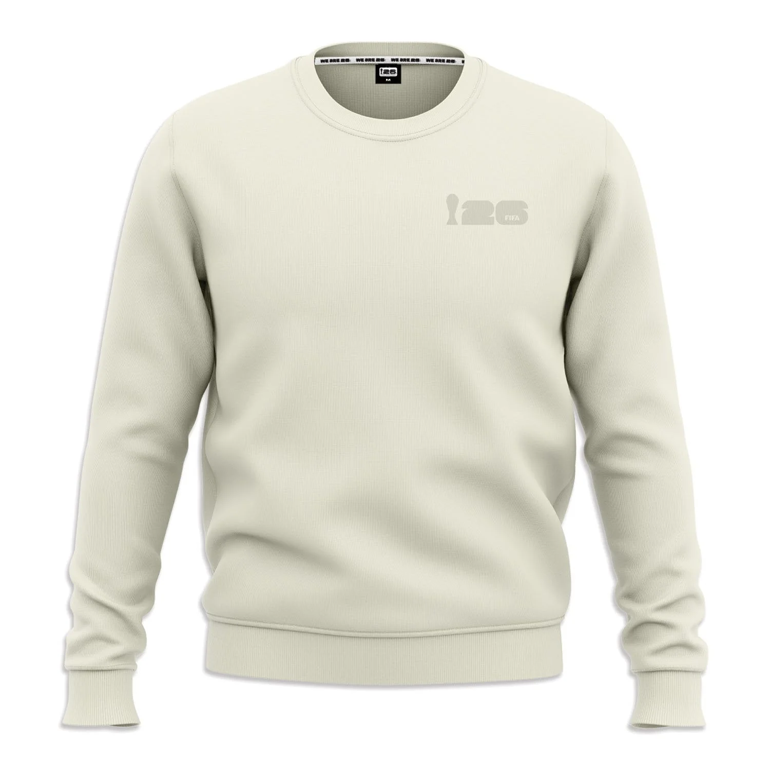 2026 Soccer Fan Collection Amplified Cream Crew Sweatshirt - Unisex