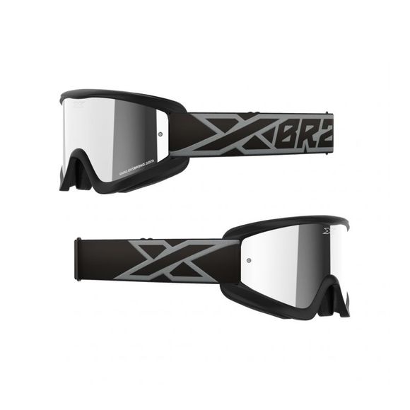EKS GOX FLAT OUT MIRROR cross mask - SILVER MIRROR 2023 - BlackRef: KS0026