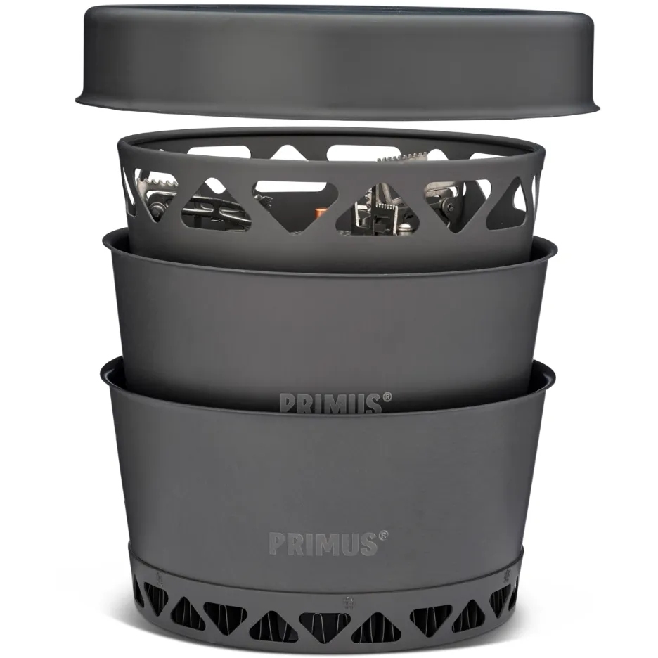 Primus Primetech Stove Set 2x1.3L with Pan