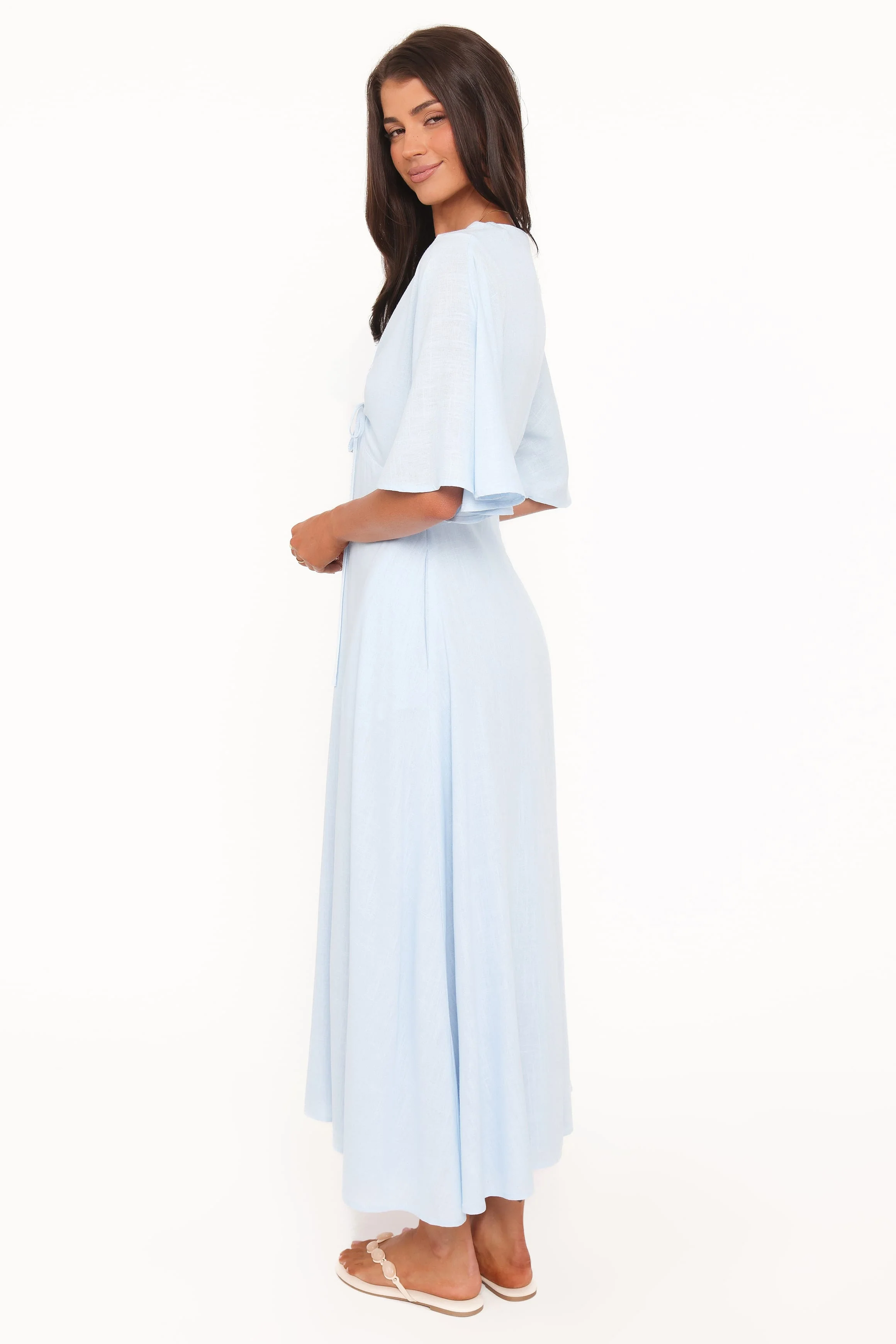 Liberty Midi Dress - Light Blue