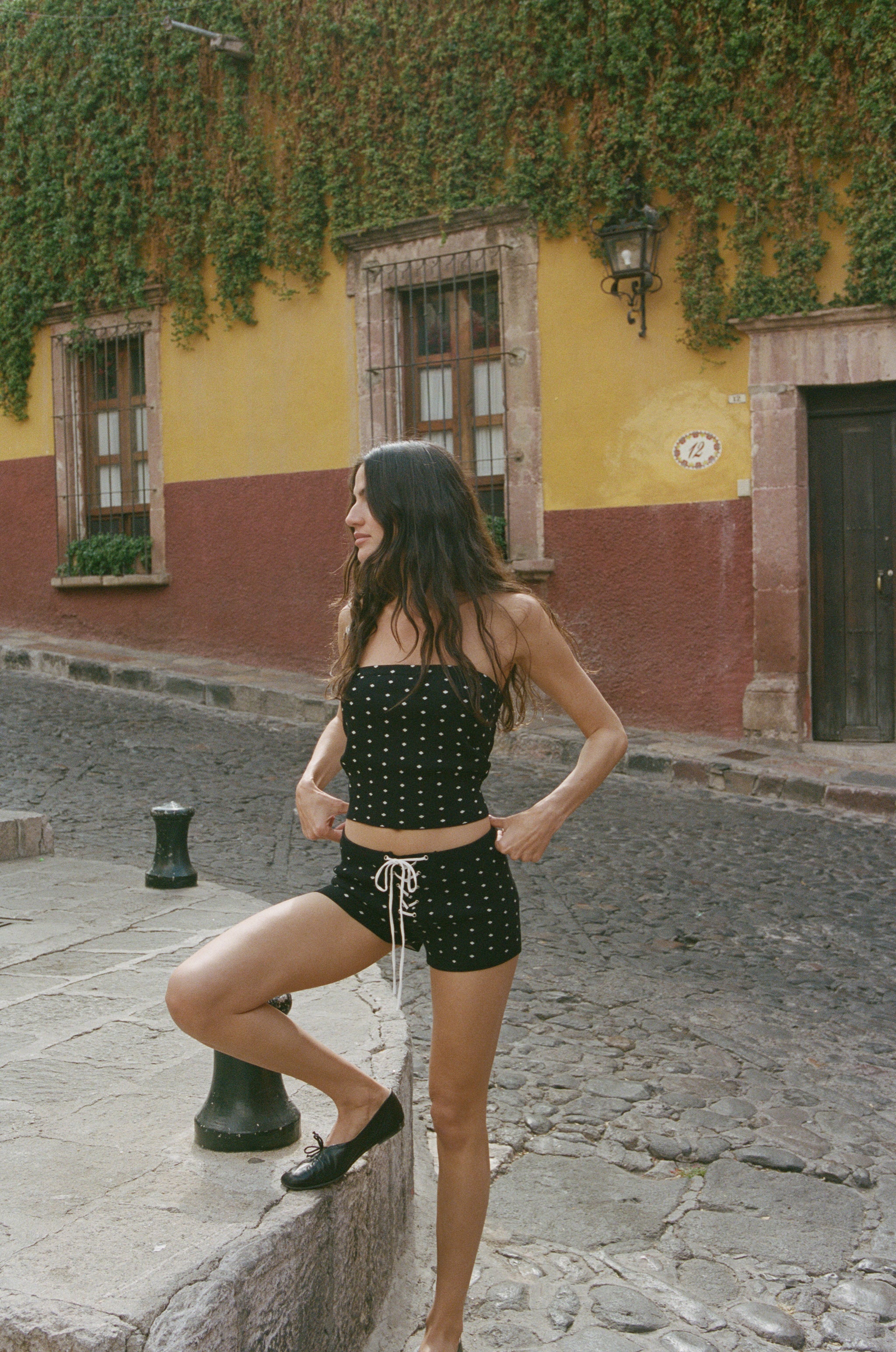 Selma Top | Polka Dot