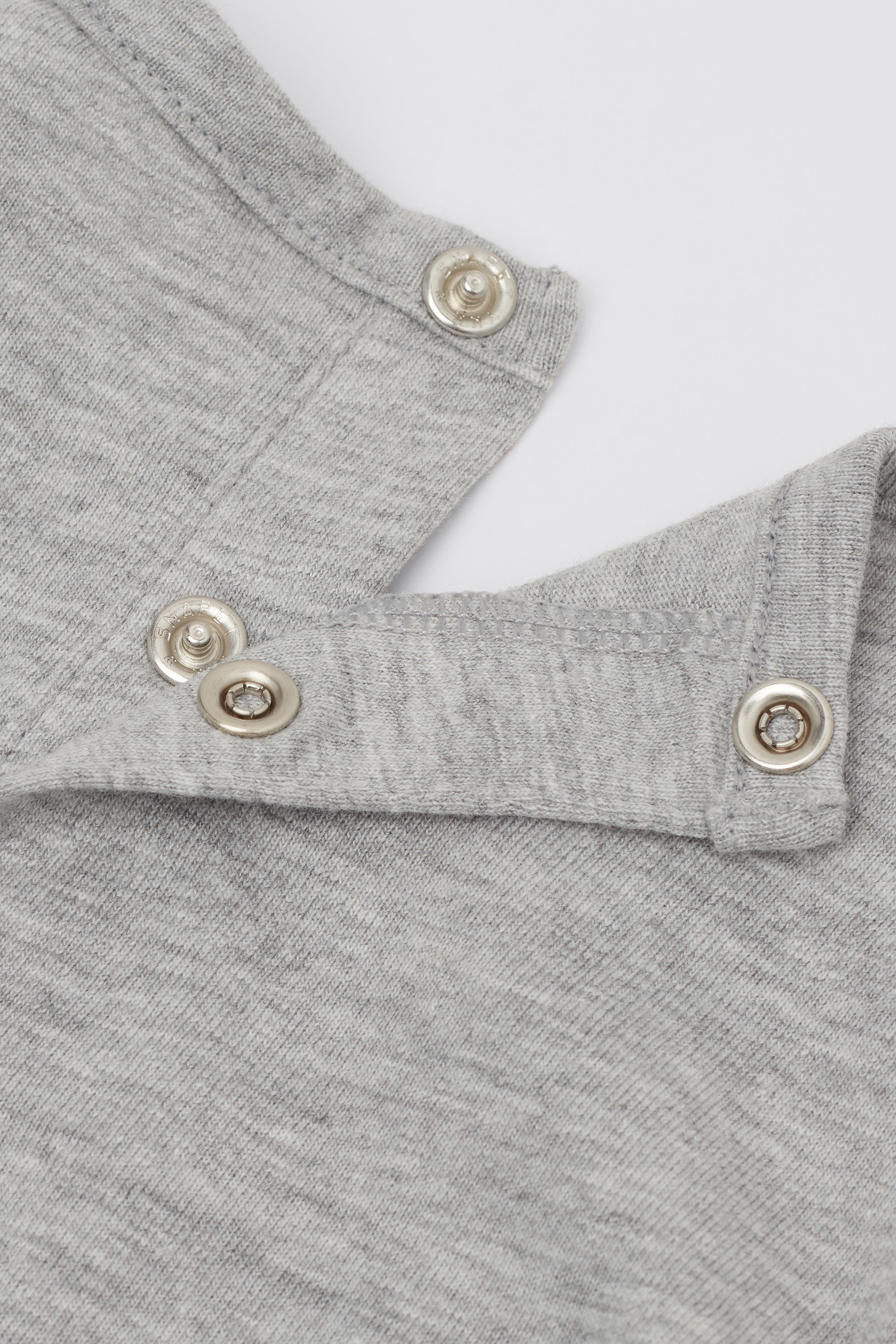 Baby Pure Cotton Playsuit with Long Sleeves and Feet