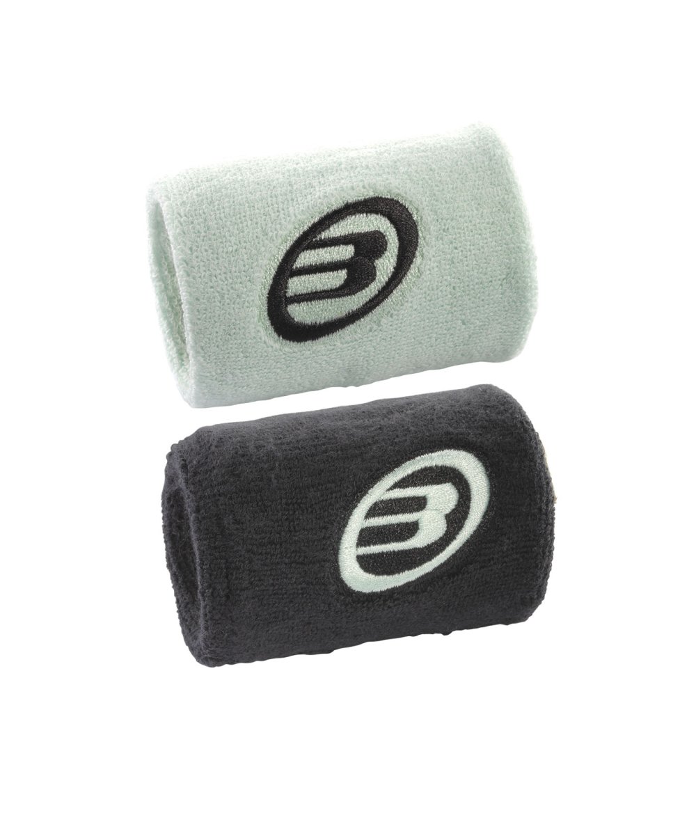 MUÑEQUERA BULLPADEL BPMU253 VERDE AGUA/NEGRO