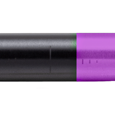 BikeYoke Barmate Al-7050 MTB Handlebar Colour LTD. Edition - 65mm Stack - Dual Black / Purple Anodized