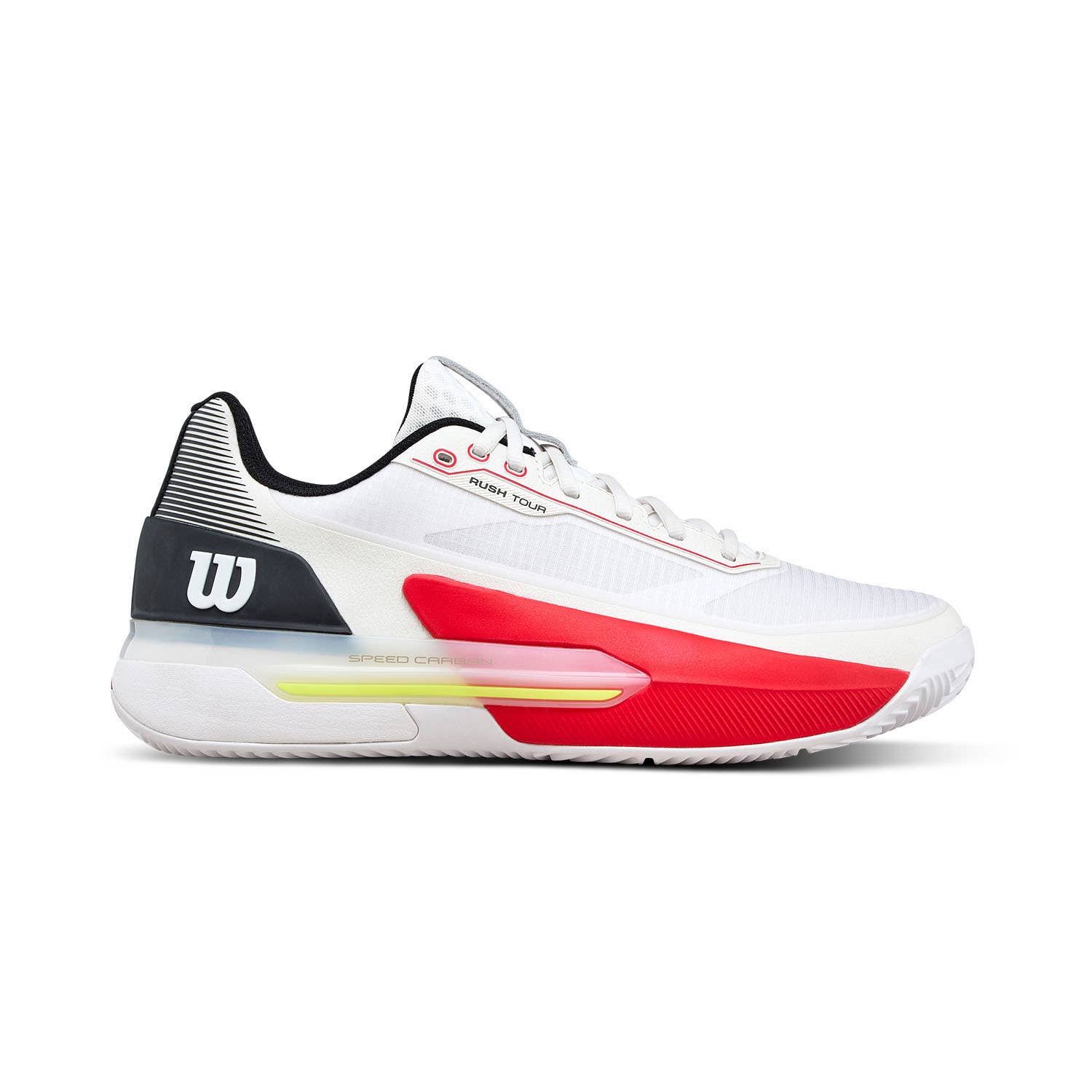 WILSON RUSH TOUR 5 CLAY WHITE/RED WRS339940