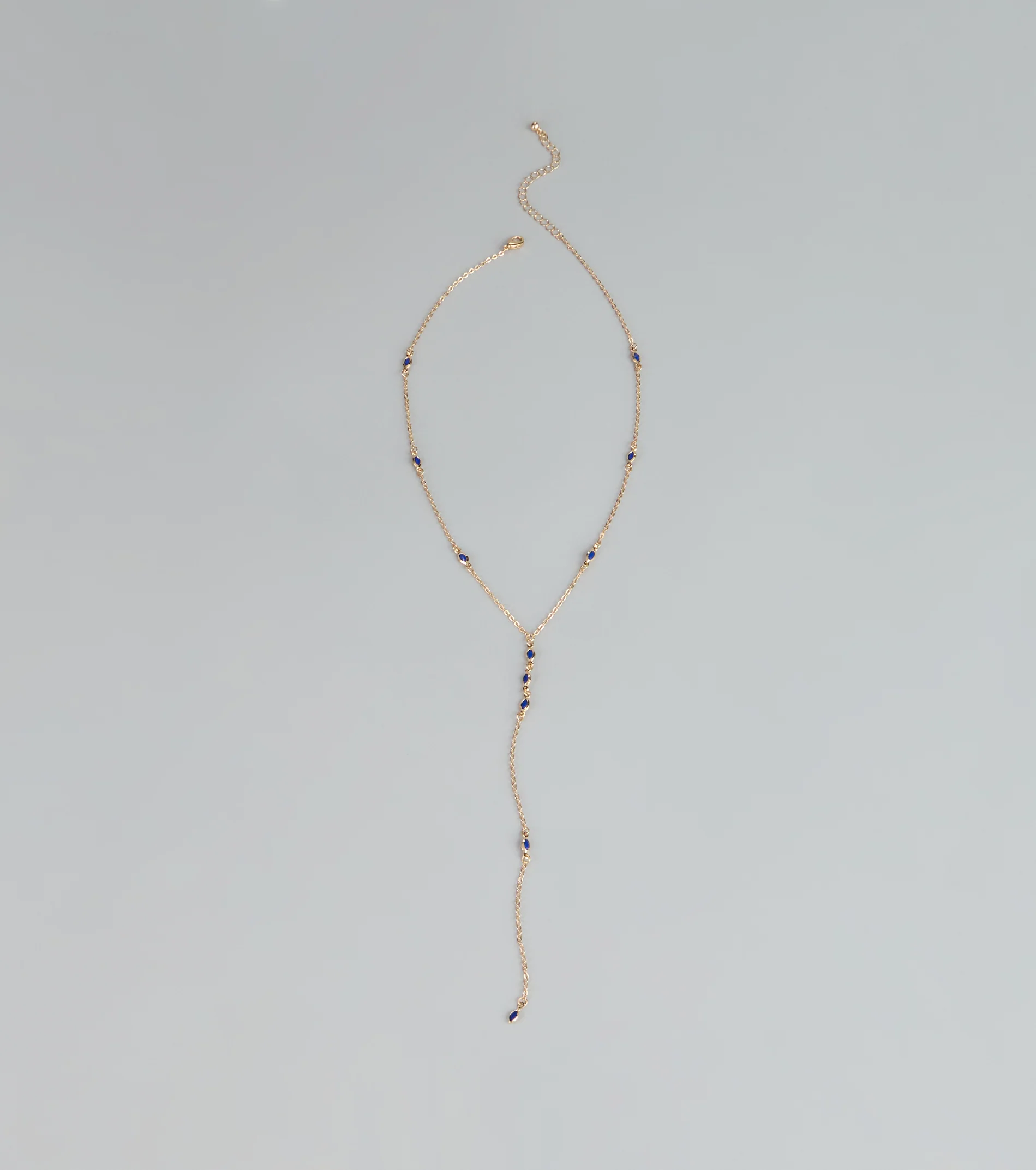 Midnight Details Colored Stone Necklace
