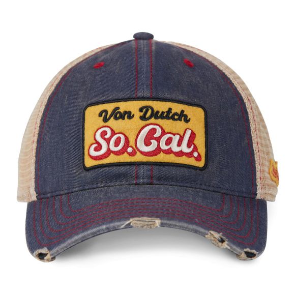 Casquette Von Dutch MAC - BleuRef : VDH0291 / VD/1/CB/MAC/09-TU