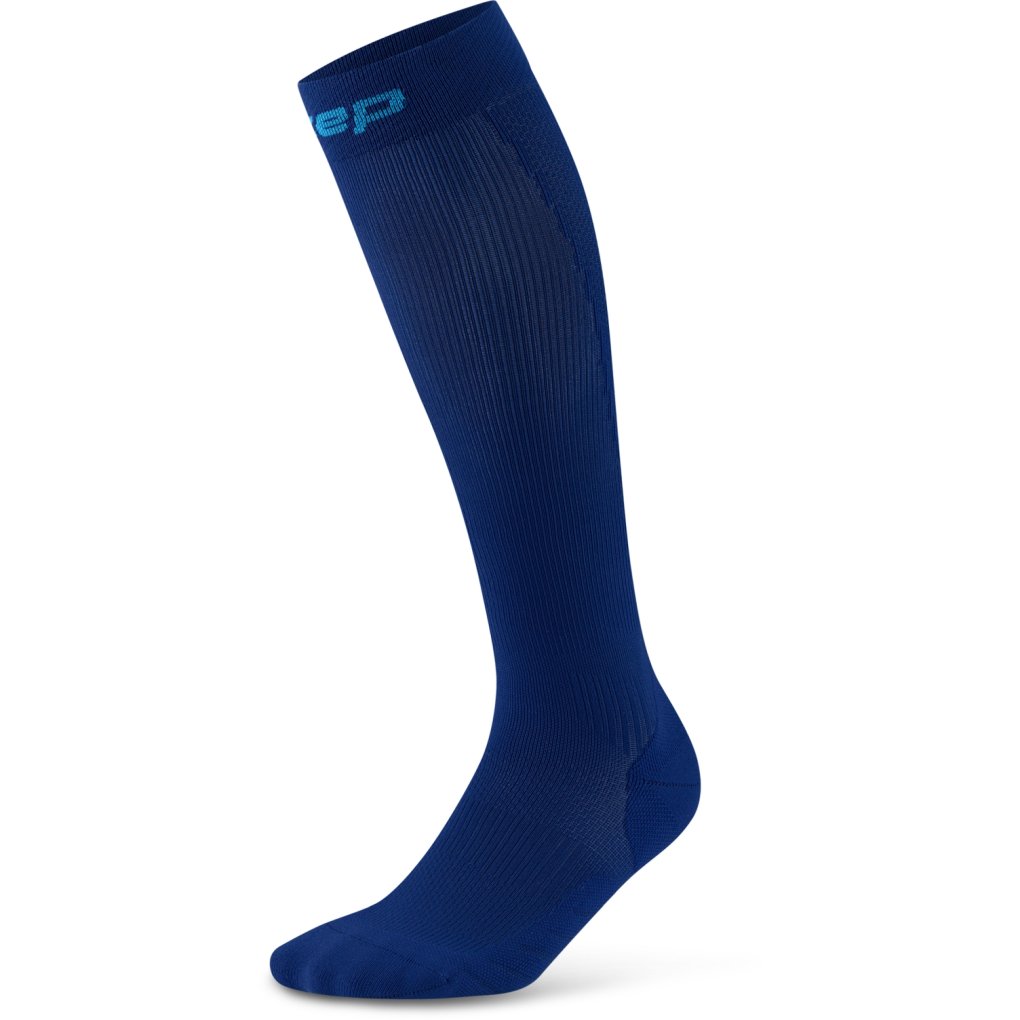 CEP Core Run Tall Compression Socks Men - dark blue