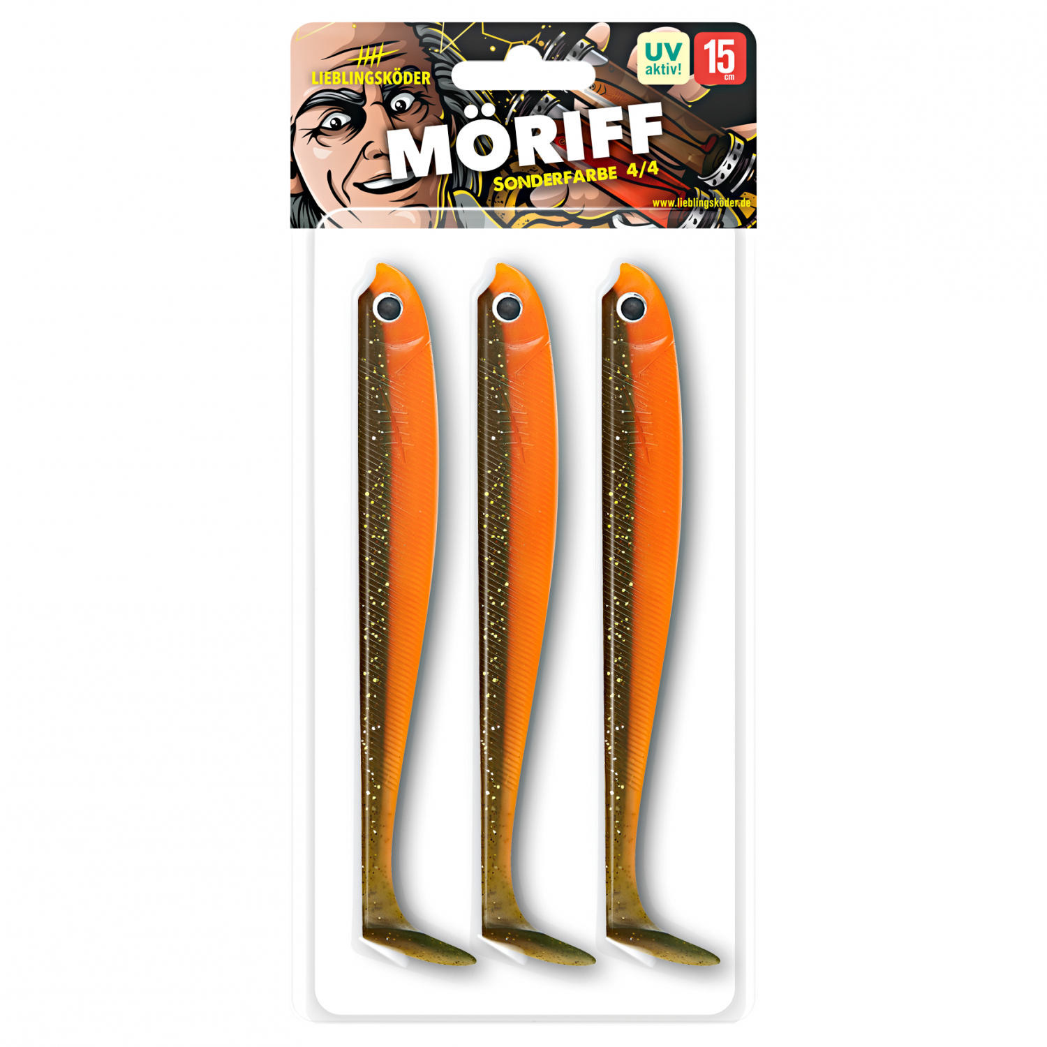 Lieblingsköder Shad Pike Bait (15 cm, MöRiff)