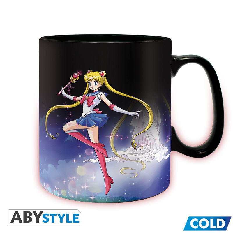 SAILOR MOON  Mug Heat Change 460 ml Sailor&Chibi