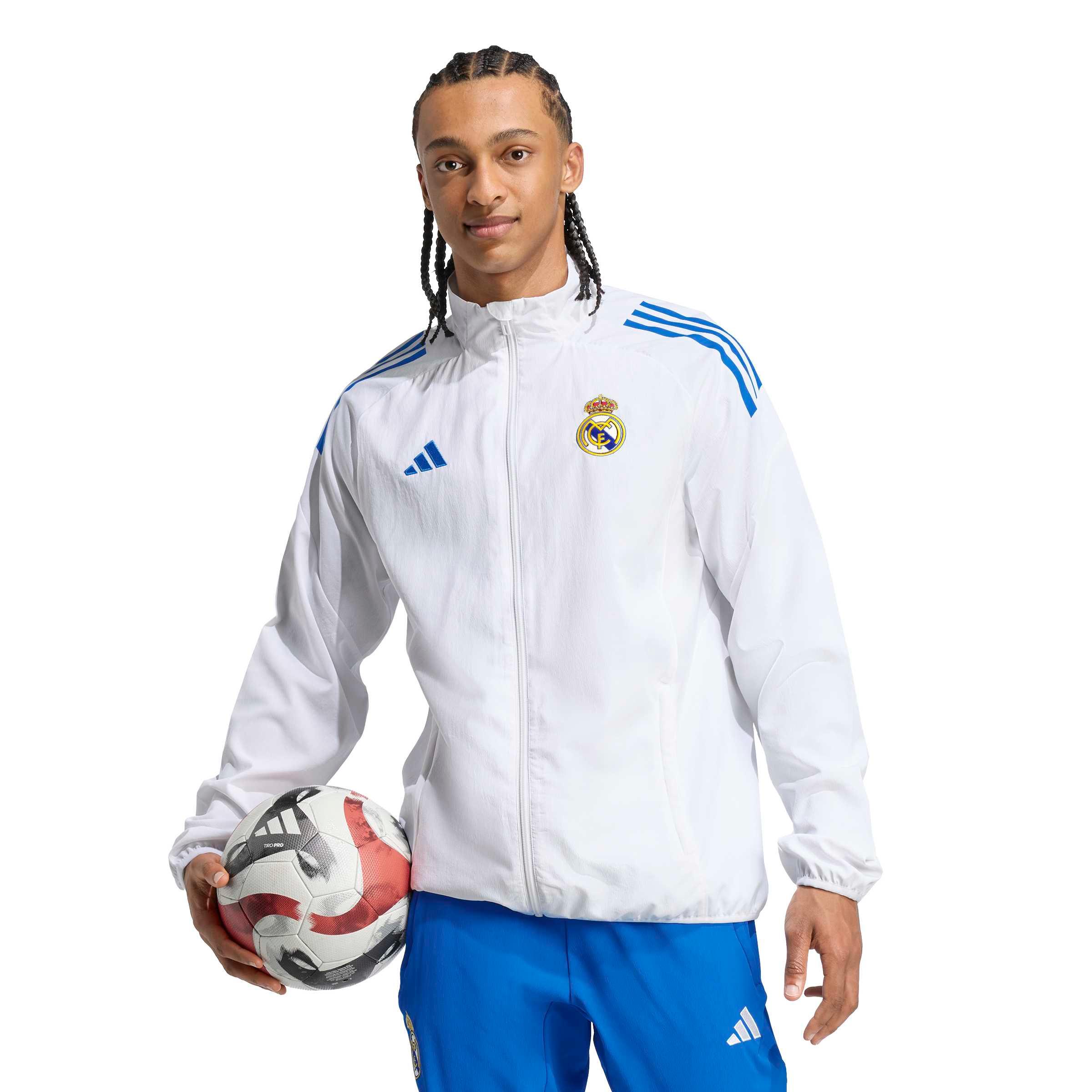 Mens adidas UCL Training Tracksuit Jacket 25/26 White