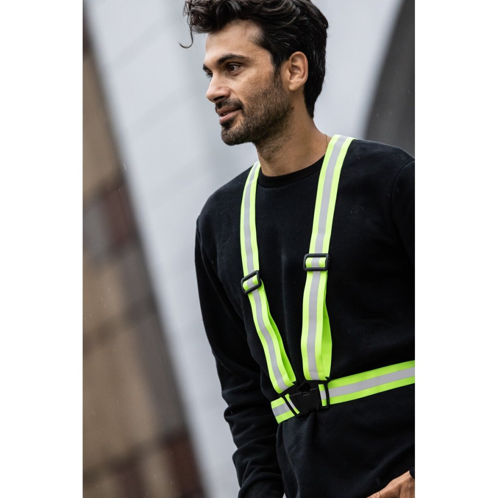 WOWOW Cross Belt Safety Harness - yellow