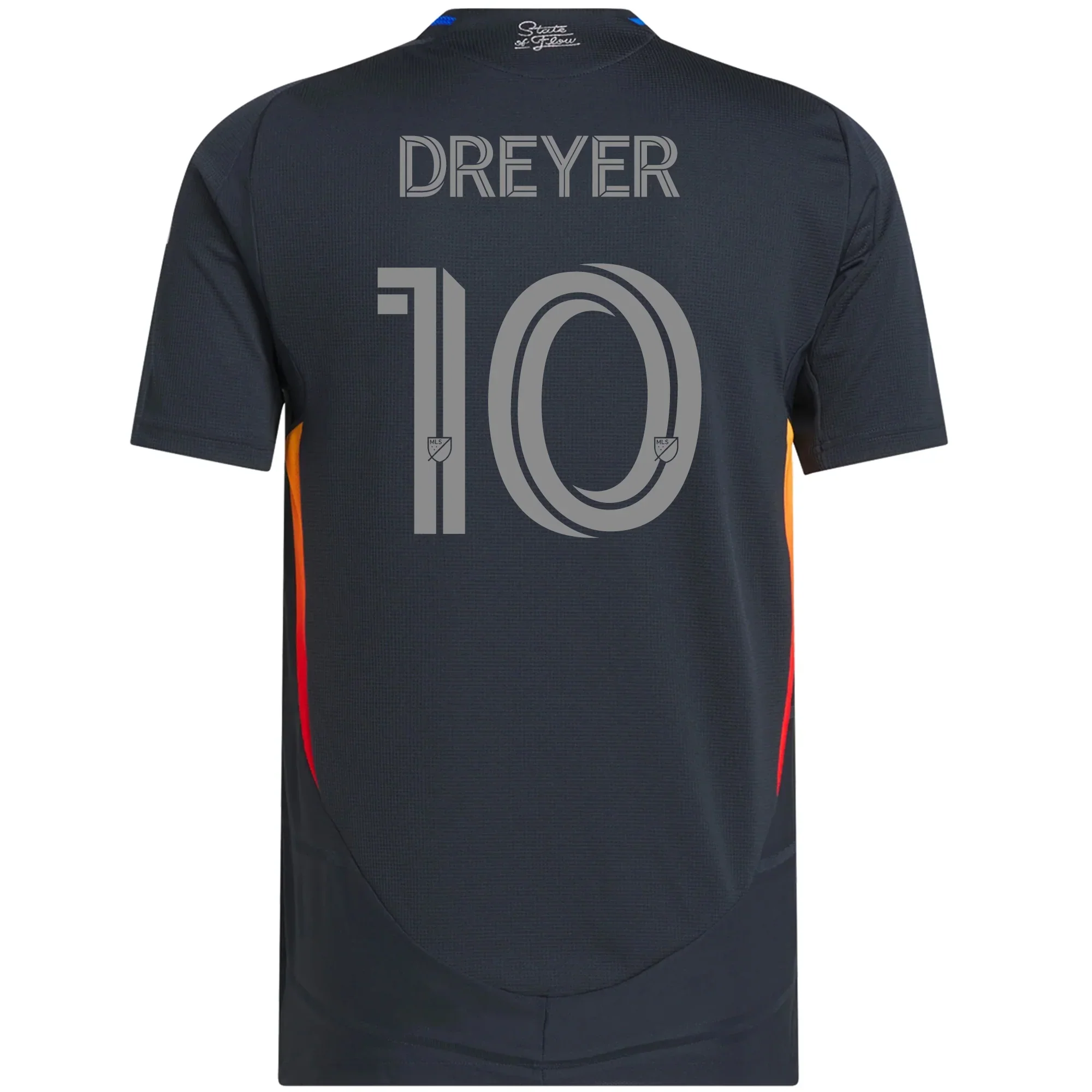 Anders Dreyer San Diego FC Authentic Home Jersey w/ MLS + Apple TV Patches 25/26 (Night Navy)