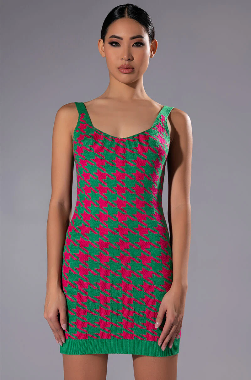 Higher Love Knit Mini Dress
