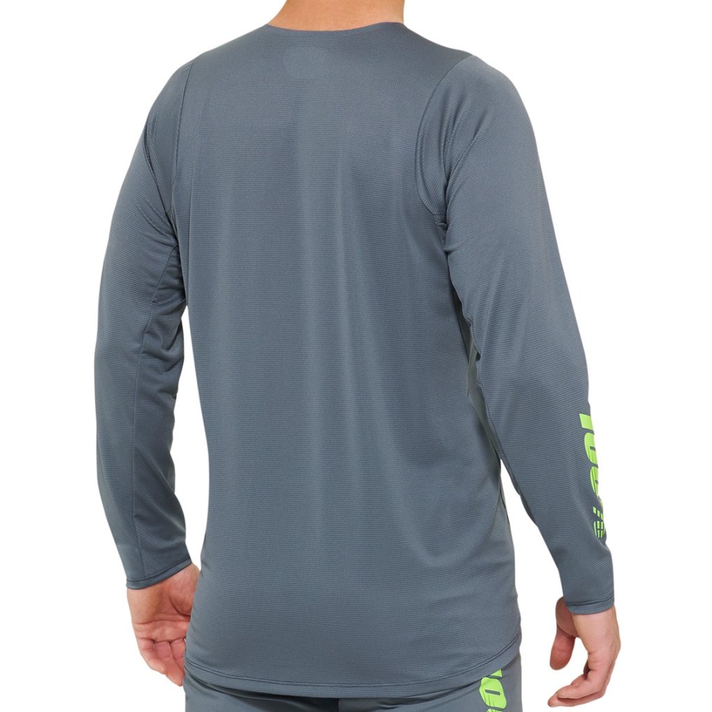 100% R-Core X Long Sleeve Jersey Men - grey