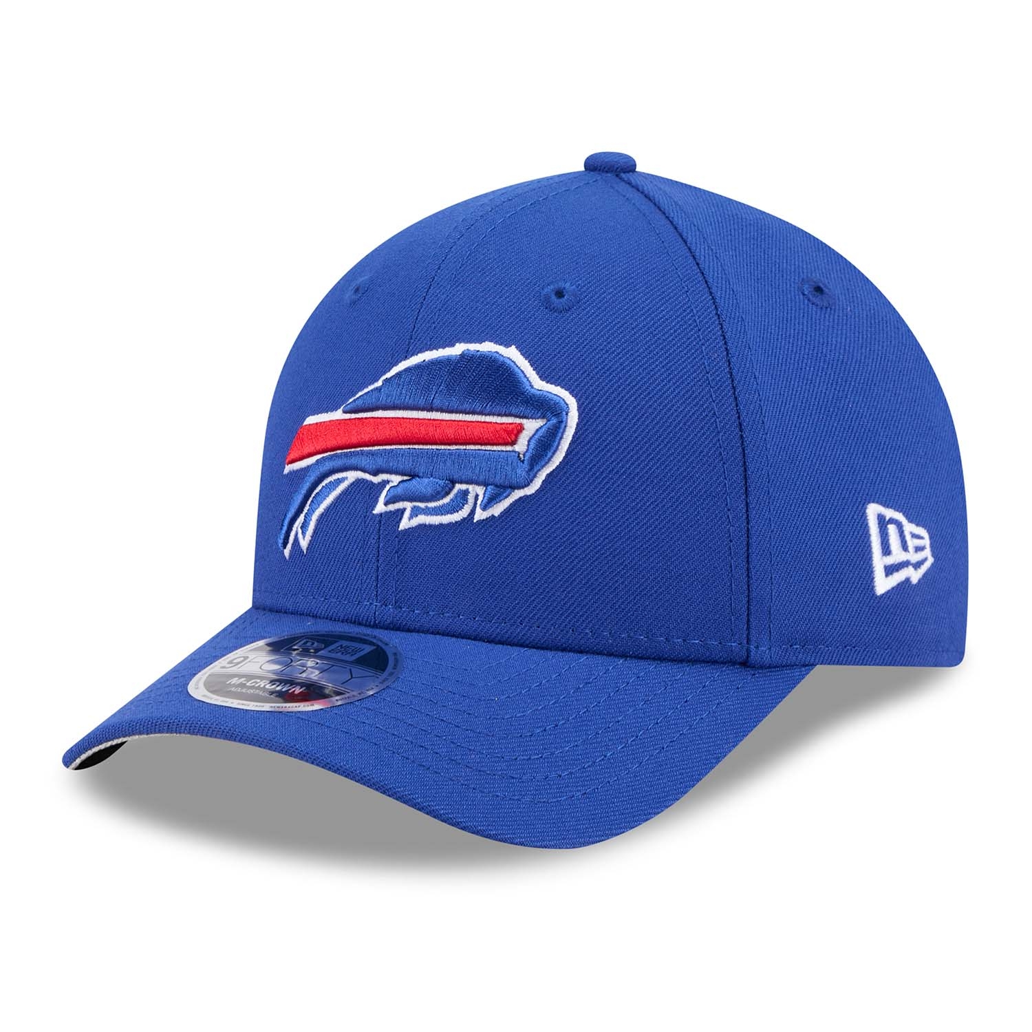 Buffalo Bills NFL Team Logo New Era 9FORTY M-Crown Snapback Cap Blue