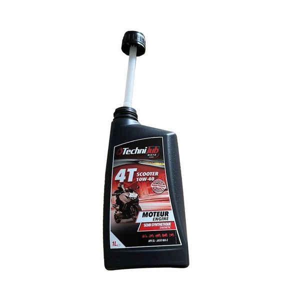 Huile moteur Technilub 4T SCOOTER 10W-40 1L PIPETTE UniverselRef : TLB0011 / ART-009512