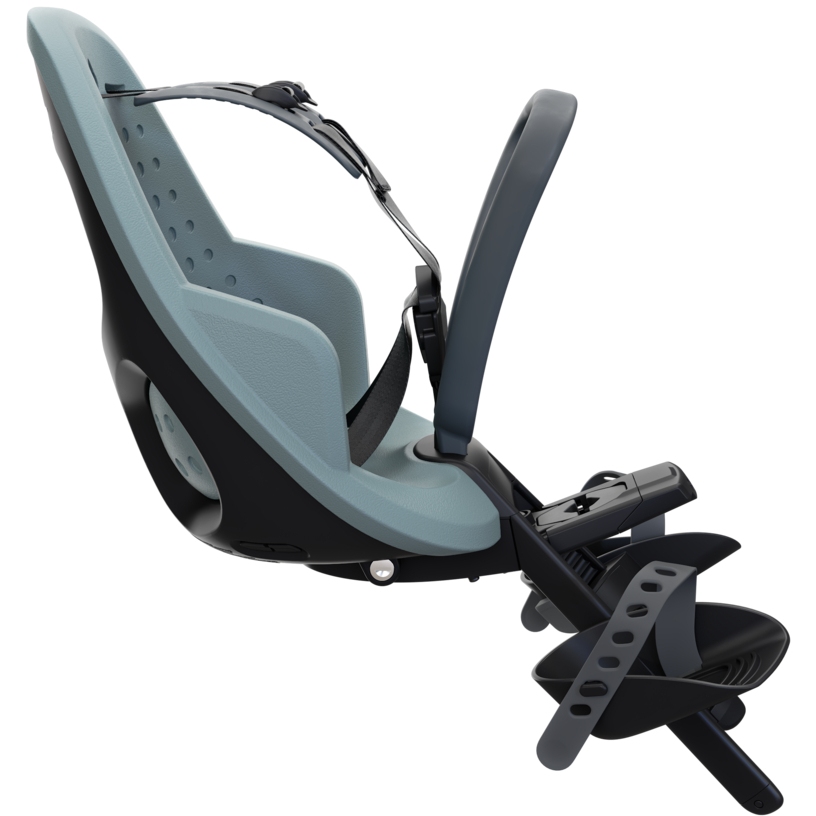 Thule Yepp 2 Mini - Front Mount Child Bike Seat - Mid Blue