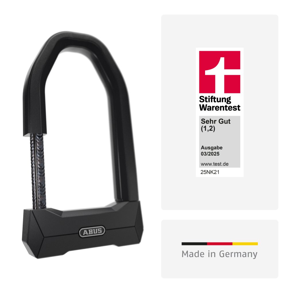 ABUS Granit Super Extreme 2500 - 230x102mm - 165HB230 U-Lock