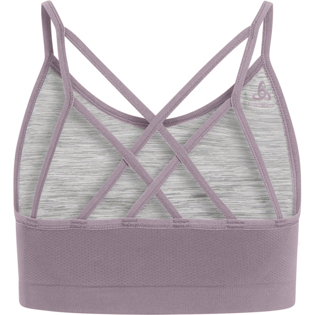 Odlo Seamless Soft Sports Bra Women - gray ridge - grey melange