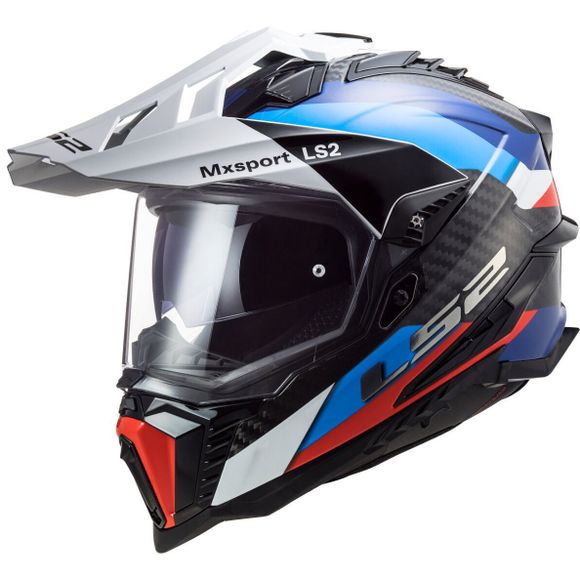 LS2 MX701 Full Face Helmet - EXPLORER CARBON - FRONTIER - BlackRef: LS0763