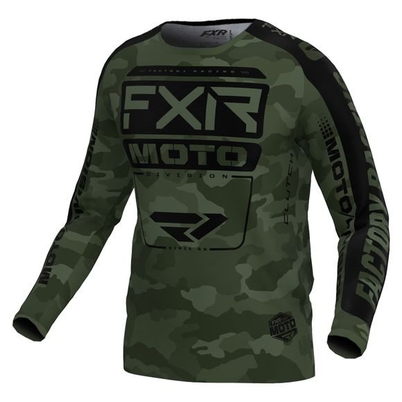 2024 FXR cross 24 MX Jersey - Green / BlackRef: FXR0433