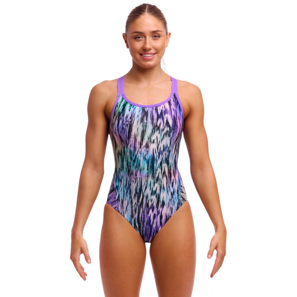 Funkita Eclipse Eco One Piece Swimsuit Women - Fly Dye