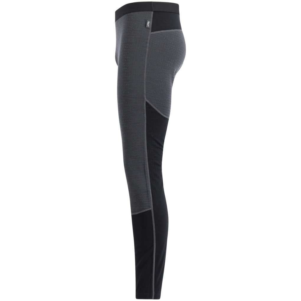 Lundhags Prime Merino Long Johns Men - Charcoal/Black 001