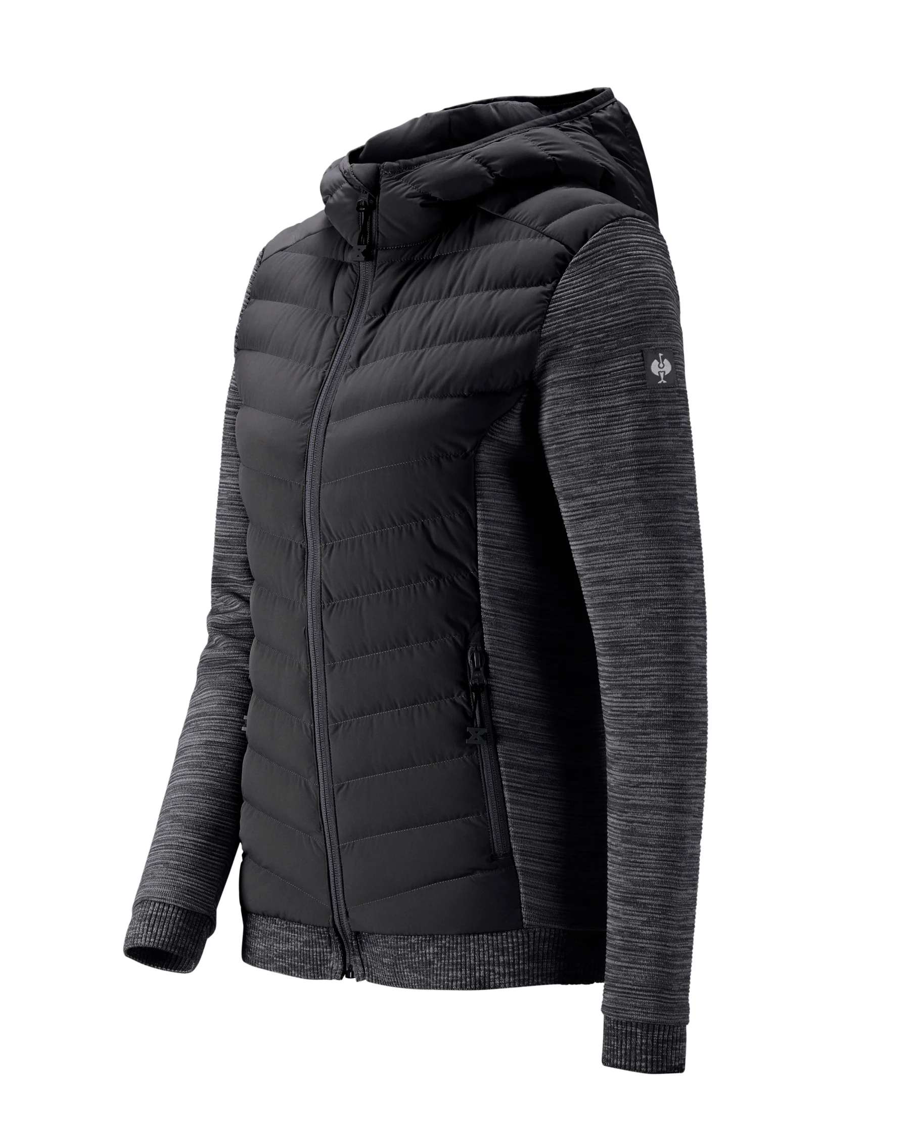 Women's Hybrid Hooded Jacket e.s.motion ten