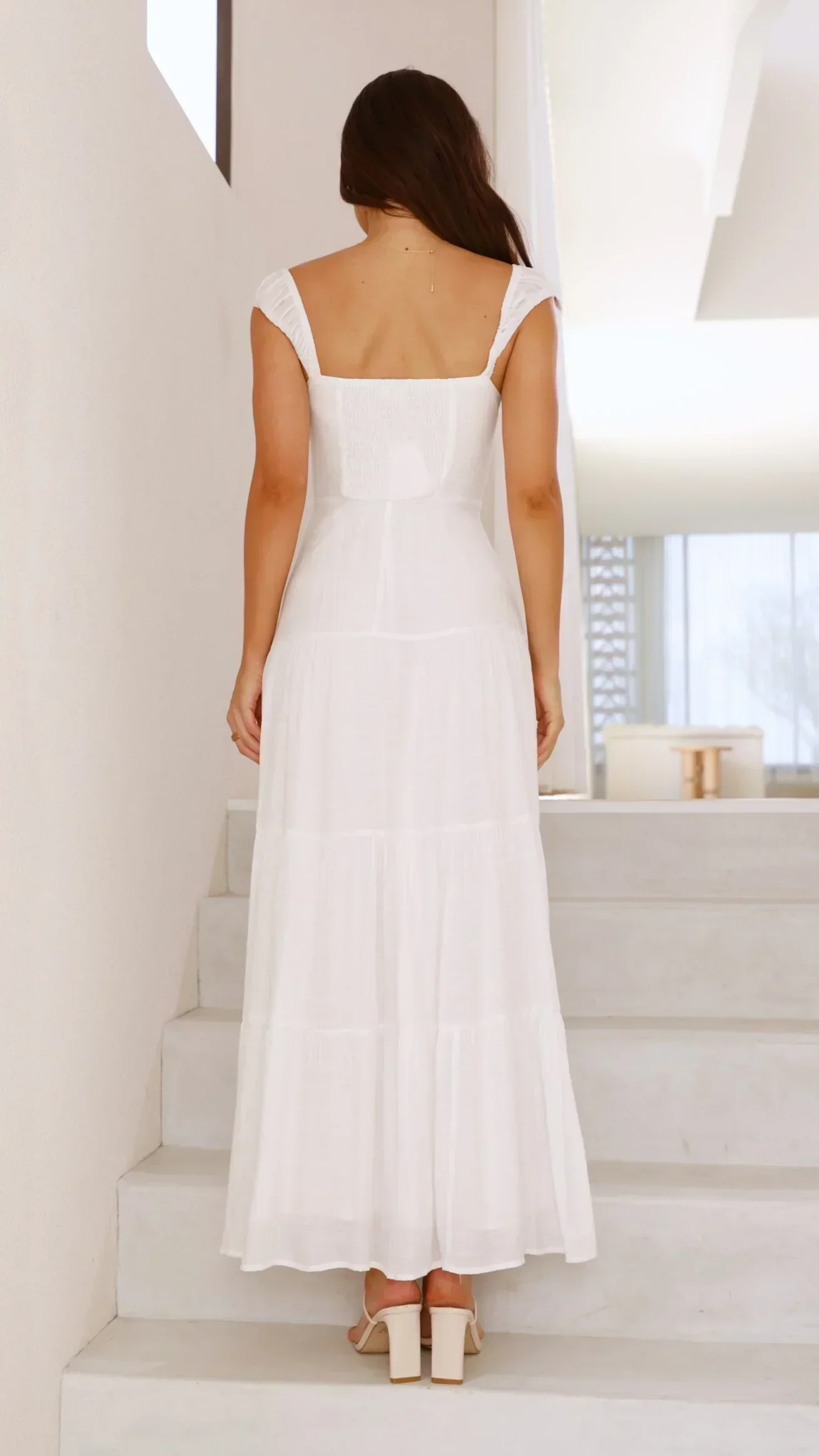 Pasca Maxi Dress - White