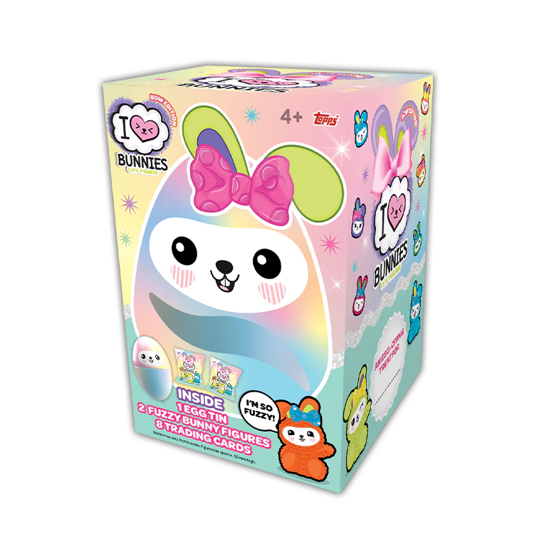 New! I Love Bunnies (Bow Edition) - Easter Tin