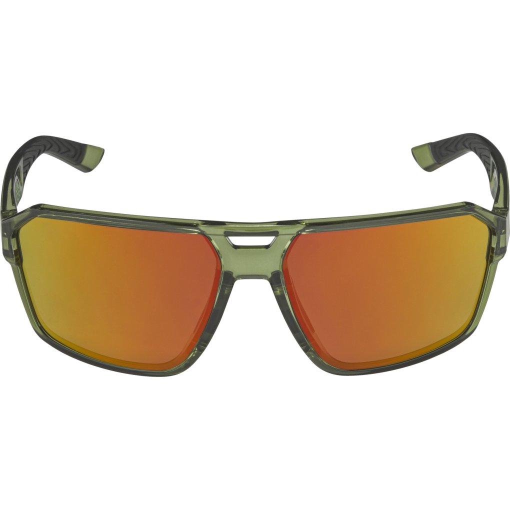 Alpina Swift Glasses - green-transparent gloss/mirror gold