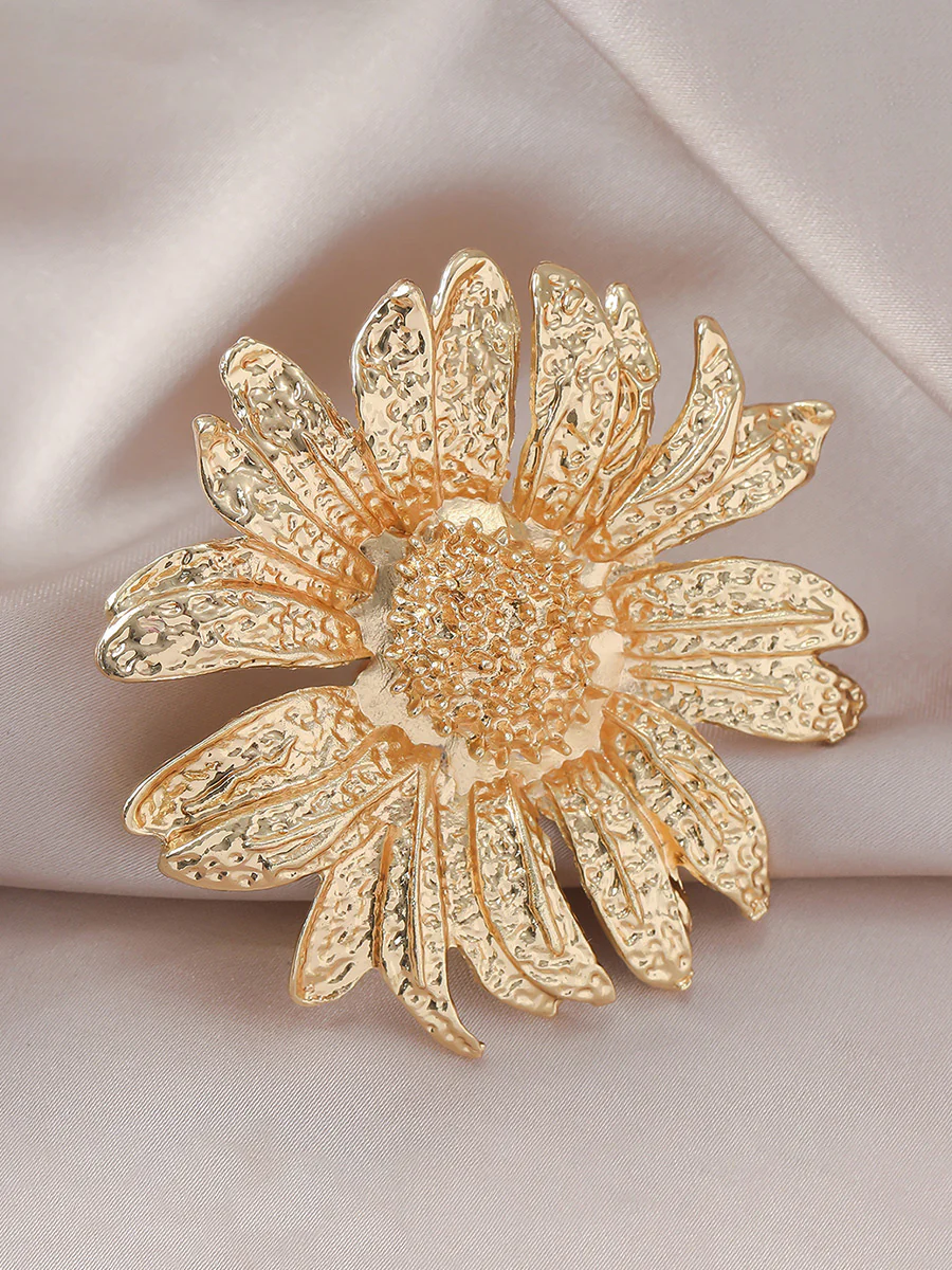 Flower Shape Geometric Rings Accessories