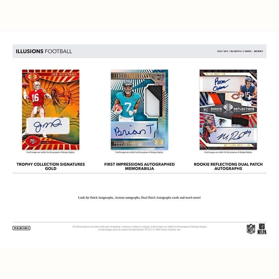 2024 Panini Illusions Football NFL Mega Box
