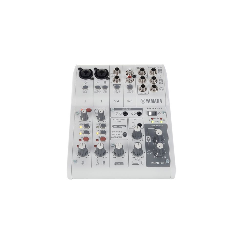 Yamaha AG06 MK2 WH – Thomann Ireland