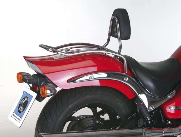 Hepco & Becker Solorack Luggage Rack with backsplash - chromeSUZUKI 800 INTRUDER M 800 - 2005 - 2009Ref: Hbe05475A / 611320 00 02