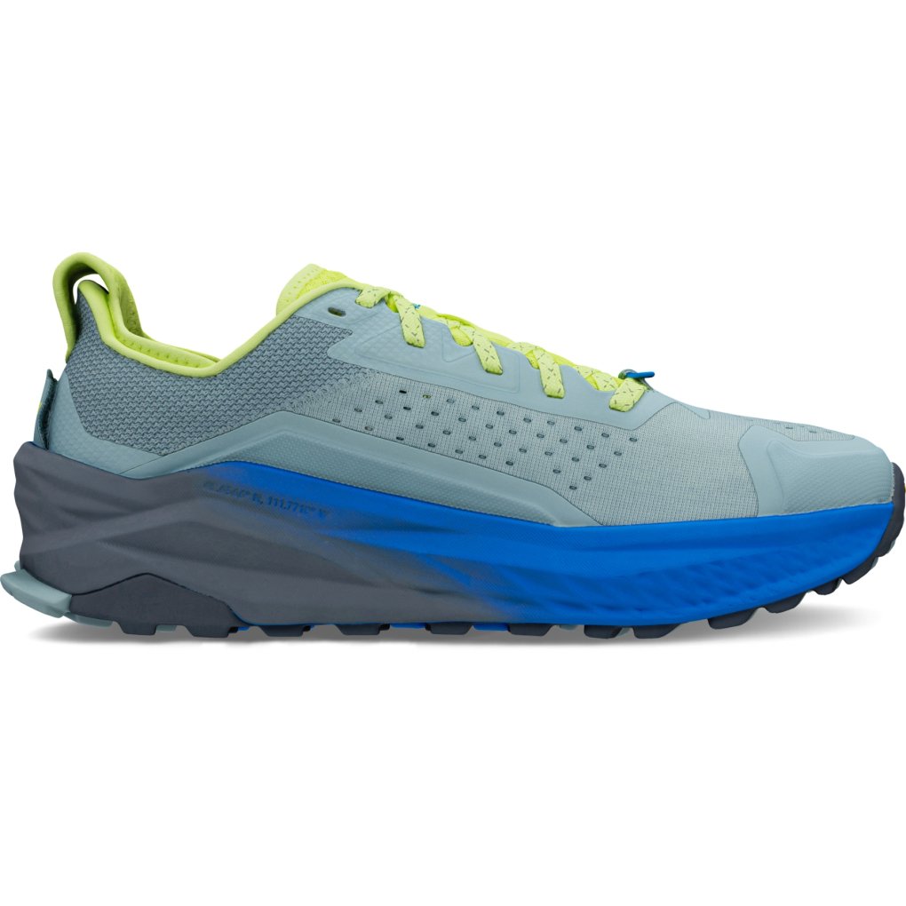 Altra Olympus 6 Trail Running Shoes Men - Gray/Blue