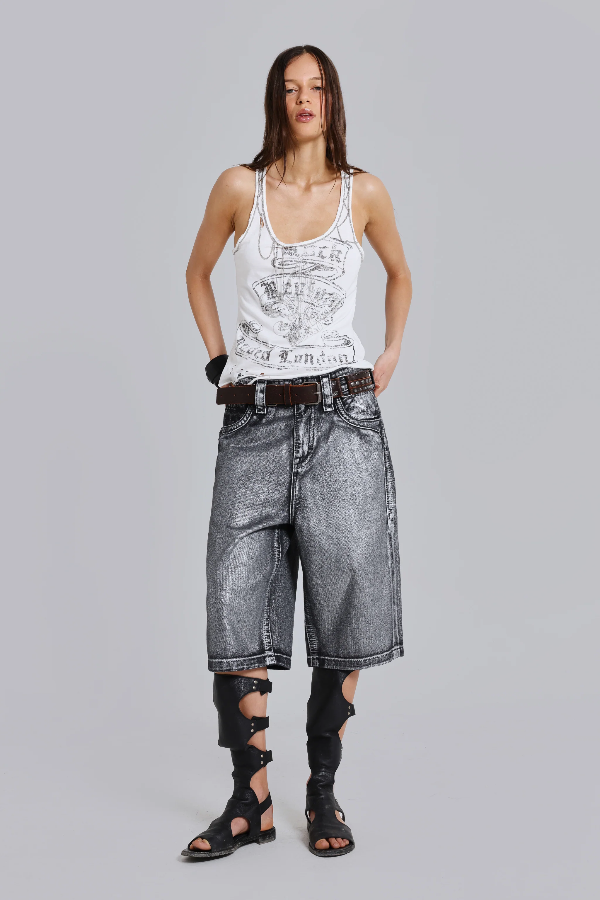 Rock Revival Silver Dust Shorts