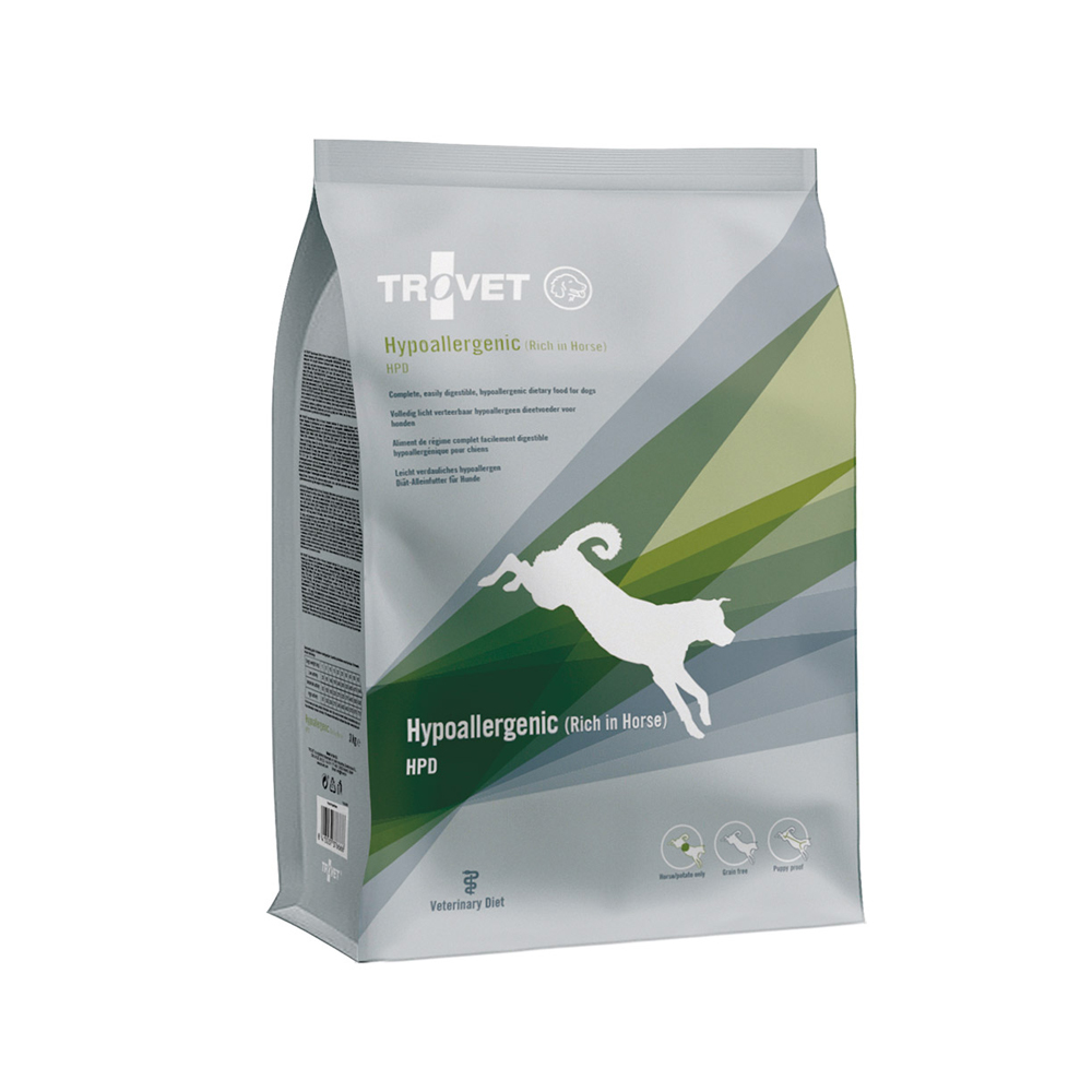 TROVET Hypoallergenic HPD (Horse) Dog - 10kg